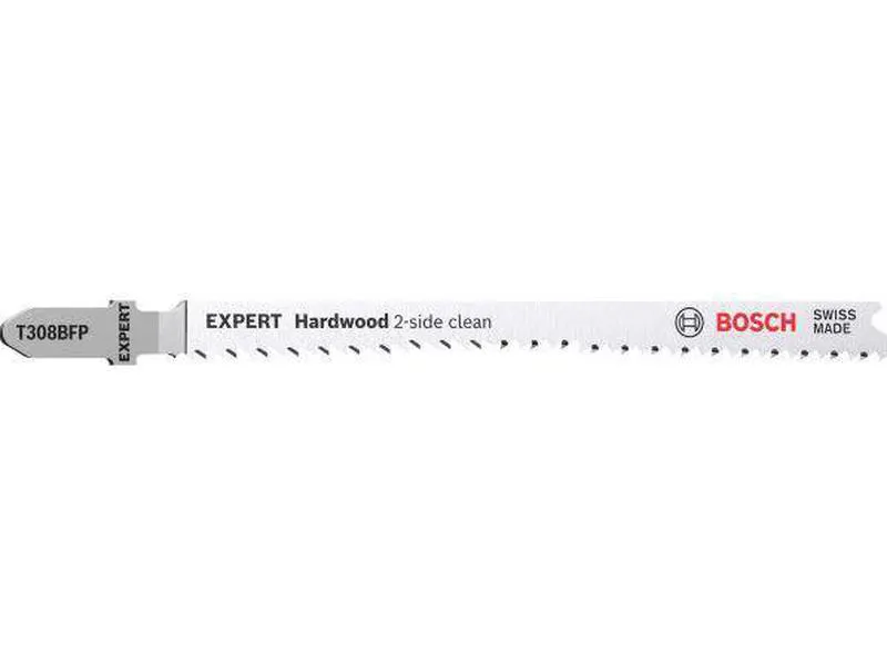 Bosch expert hardwood t308bfp stikksagblad 2-side clean er et laget av bimetall en stripe høyhastighetsstål festet til