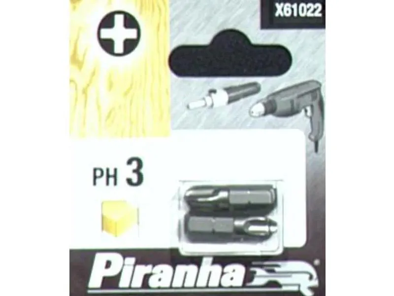 Bits ph3 x61022 Piranha 2stk