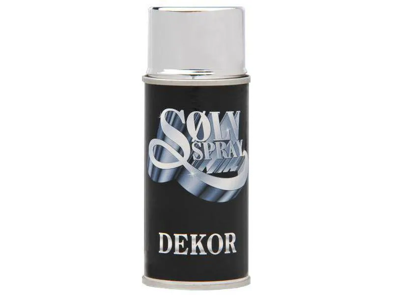 Dekor spray 6 oz sølv boks Scanox