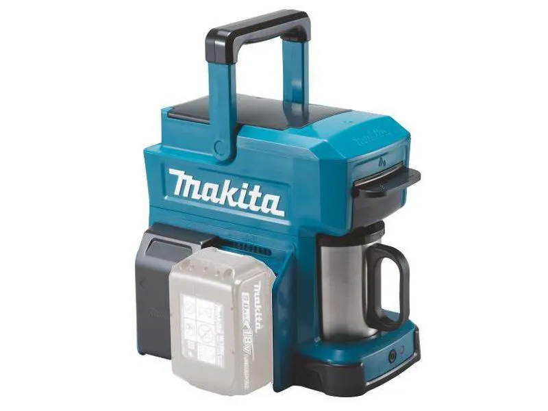 Makita kaffetrakter 12v-18v 250ml dcm501z filter og puter