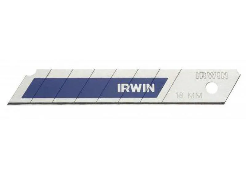 Knivblad 18mm bryteb 1057103 bimetall IRWIN 8stk egger