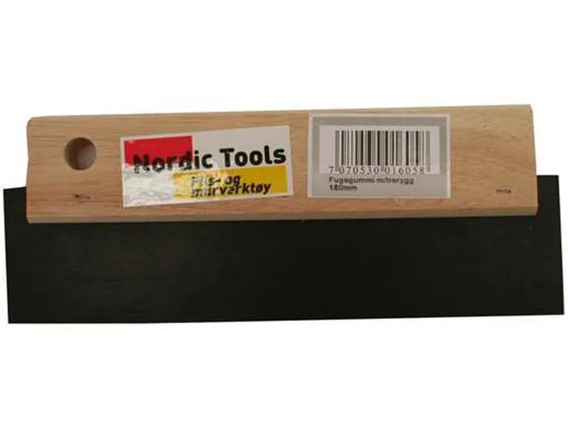 Fugegummi m trerygg 200mm Nordic Tools