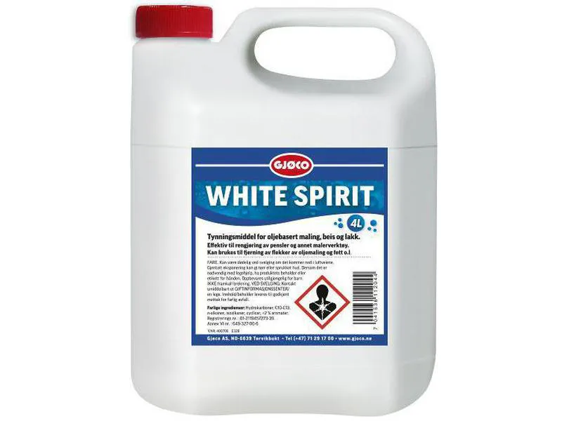 White spirit ( tynner 2302 ) 4L Gjøco