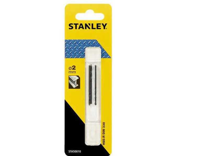 Stanley sta50010 metallbor hss-r 2mm