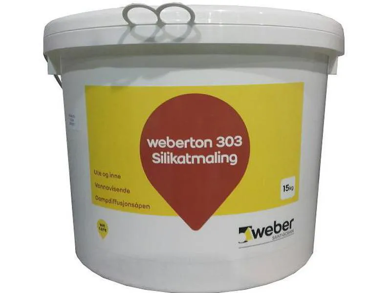 Silikatmaling w.ton303 div frg 15kg Weber