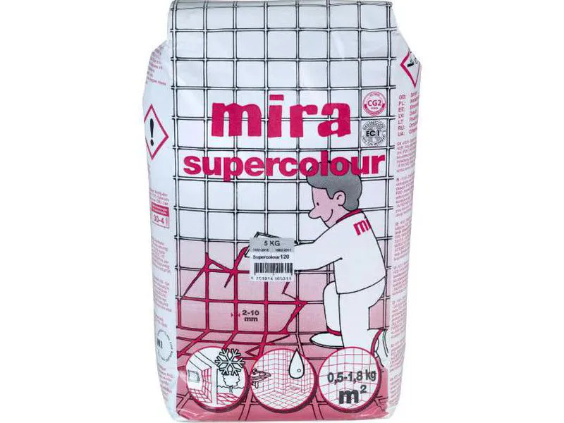 Mira supercolour 115 lysgrå 5kg