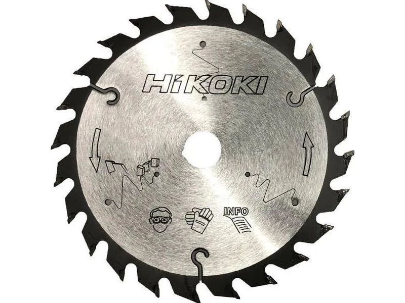 Sirkelsagbladsett tct 216mm 24t hikoki 30mm hull 216x2,3mm tilbehør 10stk HiKOKI Power Tools