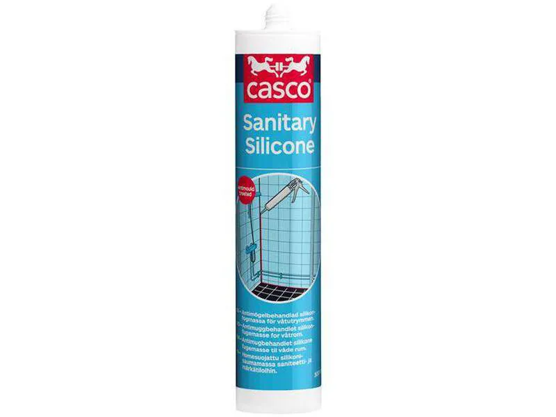Silikon sanitary transparent 300ml Casco
