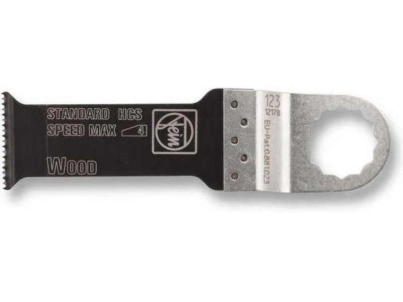 Fein e-cut Standard sagblad 42mm med enkel tanning egnet for alt tre- gipsplate- og plastarbeid sagbladet passer