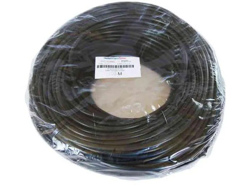 Hellermann tyton 0165-10232 isolasjonsslange ø 50m x 8m svart isolerslange av kadmiumfri polyvinylklorid ( pvc ) med høy