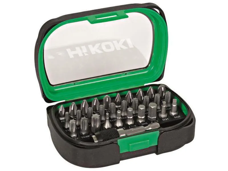 Bitsboks 1/4" 25mm assortert 31stk HiKOKI Power Tools