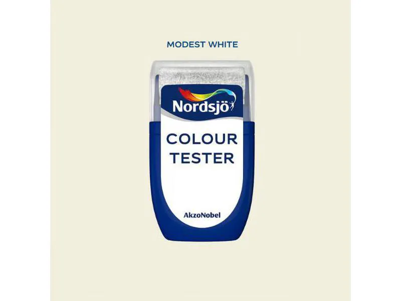 Nordsjø colour tester modest white 30ml Nordsjö