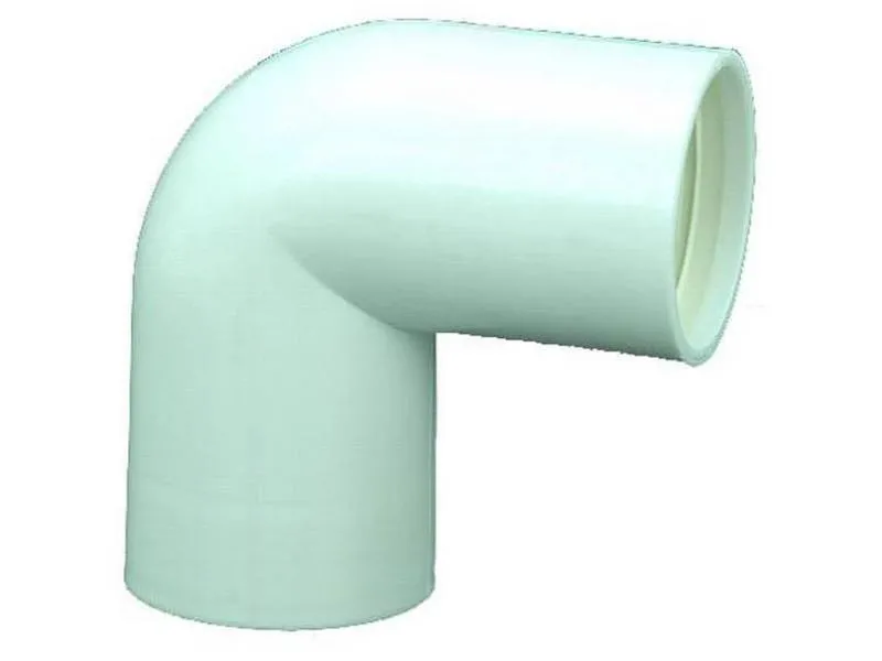 Bøy polypropylene 32x90gr hvit gummitetting Faluplast