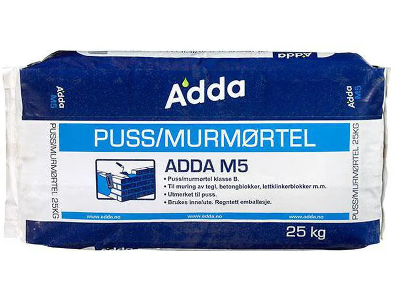 Murmørtel M5 Adda (25 kg)