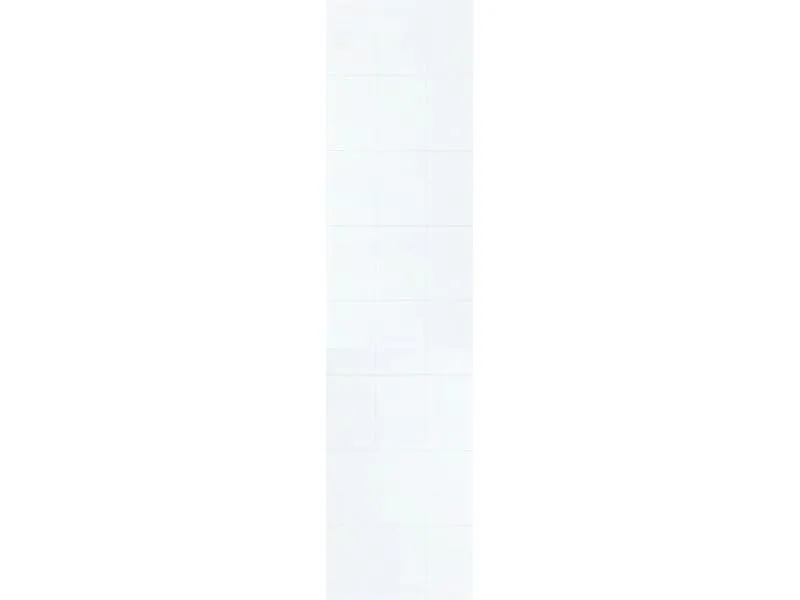 Baderomspanel 1961-7942 hvit snø 20x30 BerryAlloc