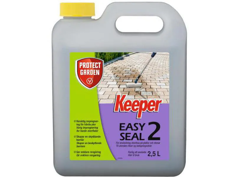 Easy seal impregnering til stein og flis 2,5L klar bruk for varig finish beskyttelse på terrasser fliser impregneringsmiddelet