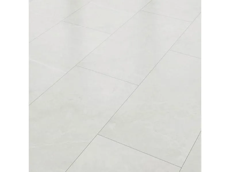 Gulvprøve laminatgulv visiogrande white granite 8x282x200mm Classen