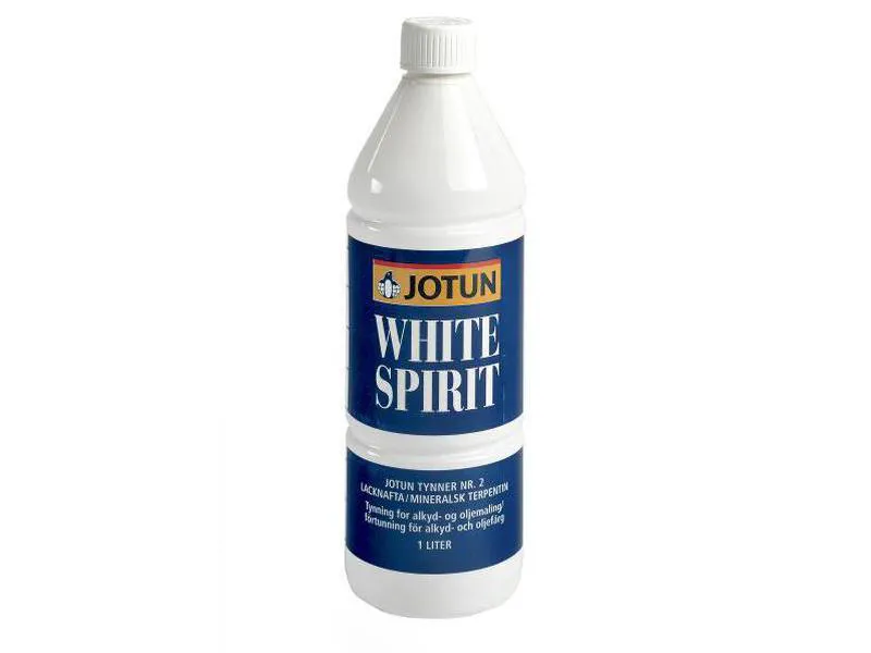 White spirit Jotun 1L rengjør pensler og annet malerverktøy