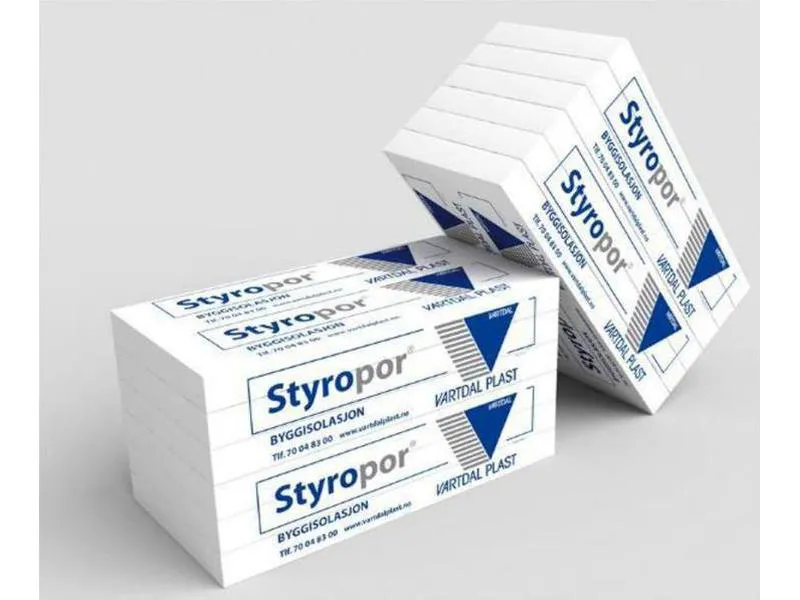 Eps styropor s150 50mm 600x1200mm Vartdal Plast