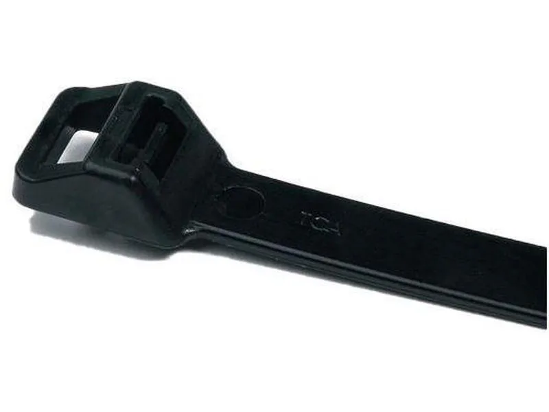 Hellermann Tyton rt250r buntebånd svart åpningsbart 12,5 x 515mm en åpningsbare på med forlenget låsetunge for bunting av f.eks