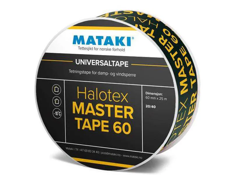 Mastertape 60mmx25m splitt 20/40 HALOTEX