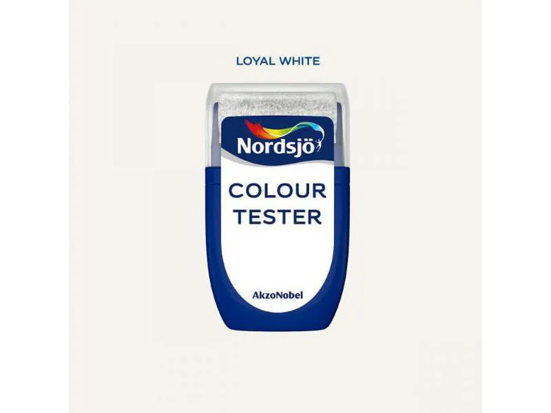 Nordsjø colour tester loyal white 30ml Nordsjö