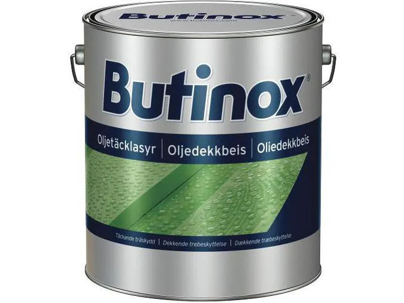 Butinox odb helhvit 10L oljedekkbeis