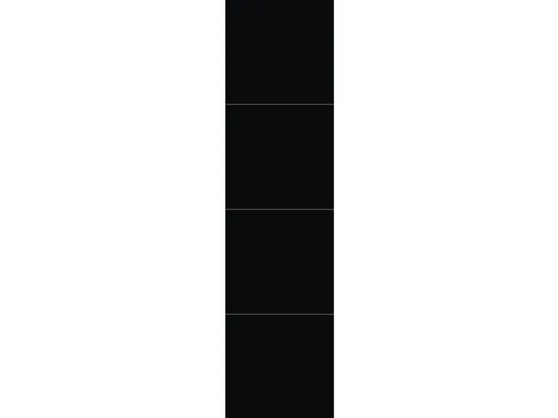 Baderomspanel 2024m6060 black Fibo