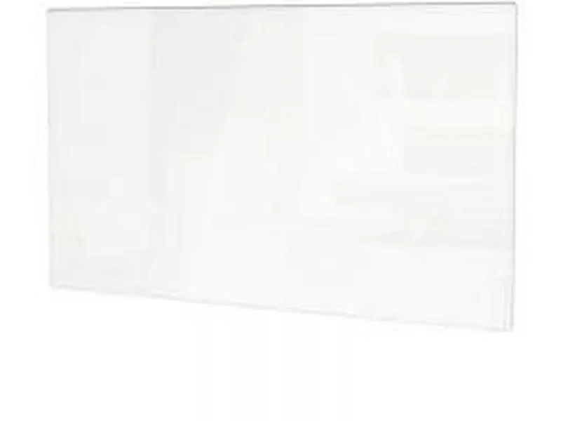 Panelovn front Dimplex clip on glass retroblå 44x67cm