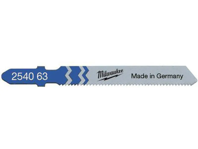 Milwaukee stikksagblad t118a stikksagblad på 55mm til å sage i metall 25stykk 25stykk