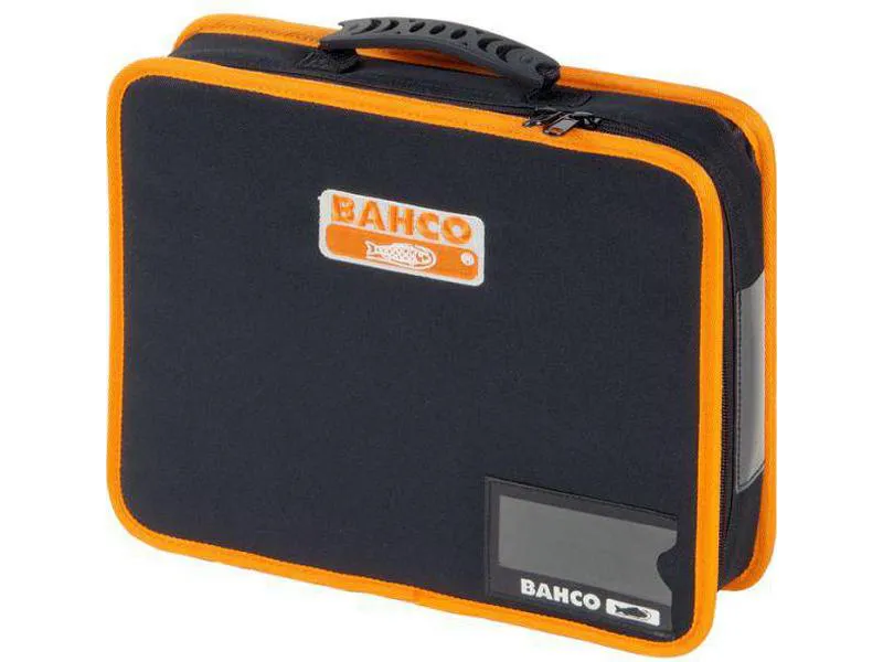 Bahco 4750fb5b verktøyveske praktisk med mange rom kortholder og håndtak mål: 330x70x270mm levereres uten verktøy