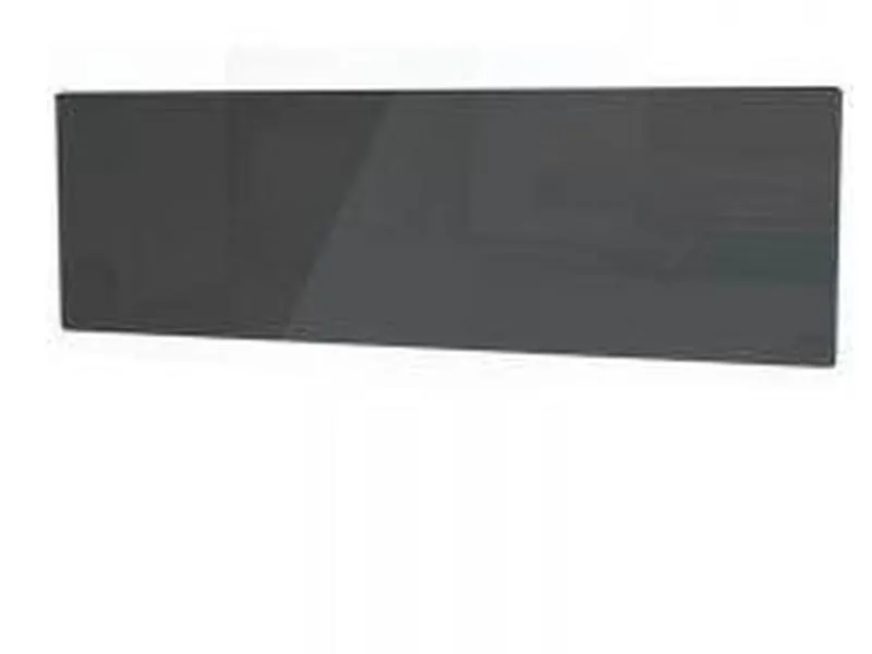 Panelovn front Dimplex clip on glass retroblå 24x107cm