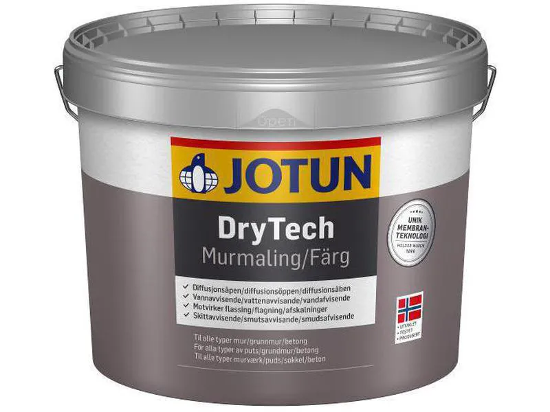 Murmaling DryTech 001 hvit 10L jotun