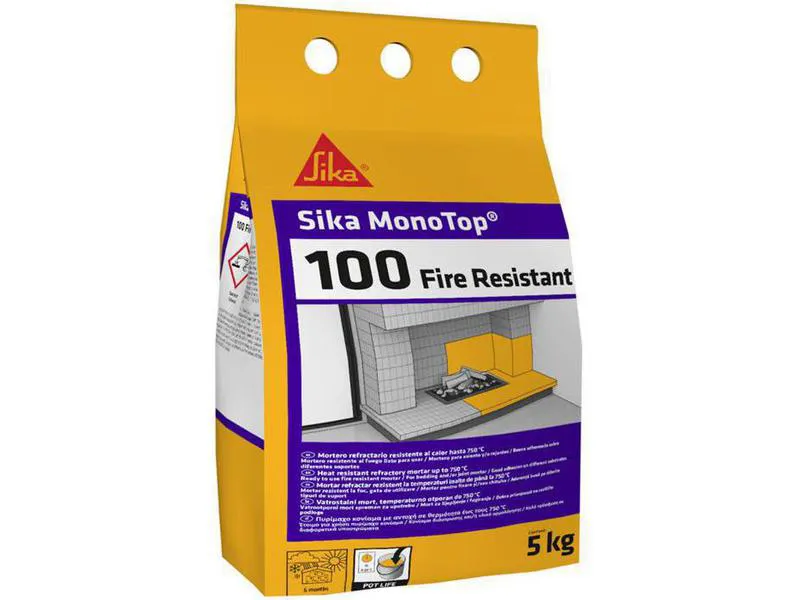Sika monotop-100 ildfast murmørtel