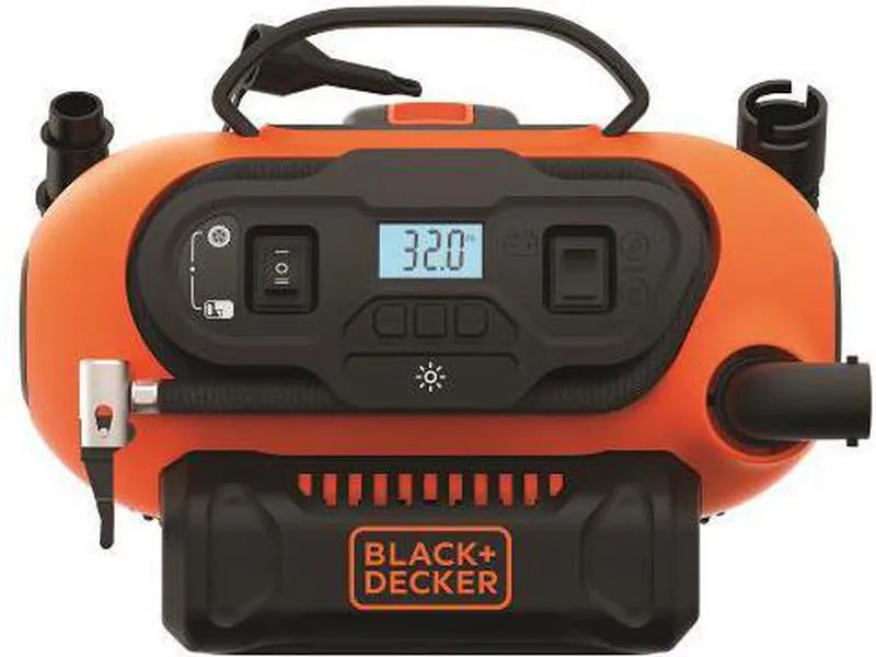 Black+decker luftpumpe/kompressor 18volt 160psi Black & Decker