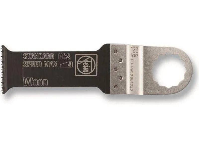 Fein e-cut Standard sagblad 32mm med enkel tanning egnet for alt tre- gipsplate- og plastarbeid sagbladet passer