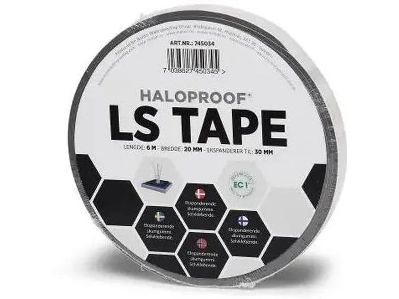 Forskalingslist ls tape 20mmx6m HALOPROOF
