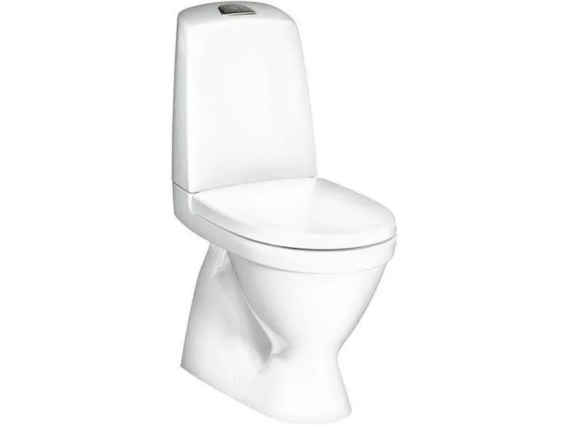 Gustavsberg nautic gb111500201331 toalettstol hvit gulvstående med soft close/quick release-sete som passer for montering i
