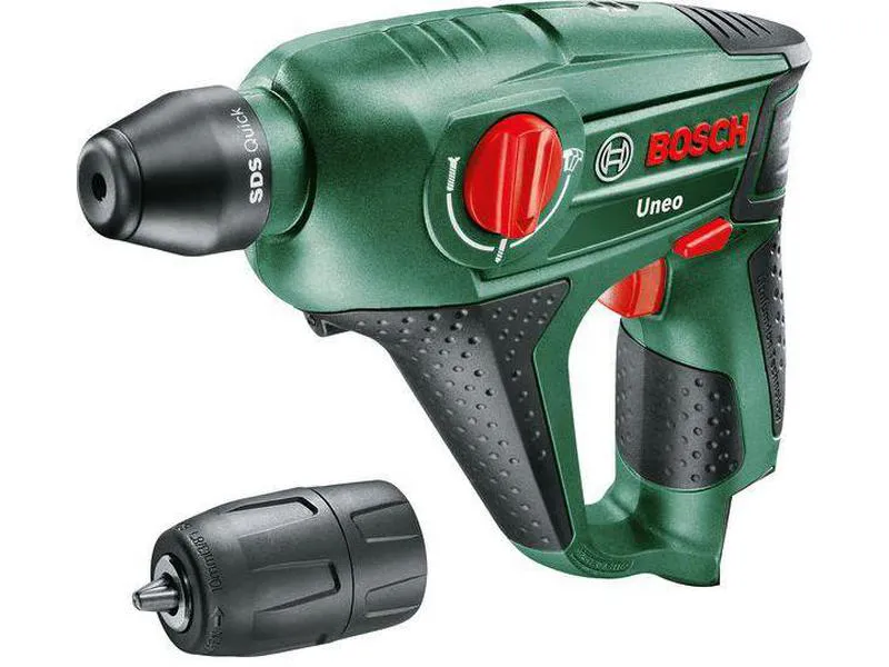 Bosch diy uneo 12 borhammer uten batteri og lader det allsidige 3-i-1-verktøyet for boring hammerboring skruetiltrekking