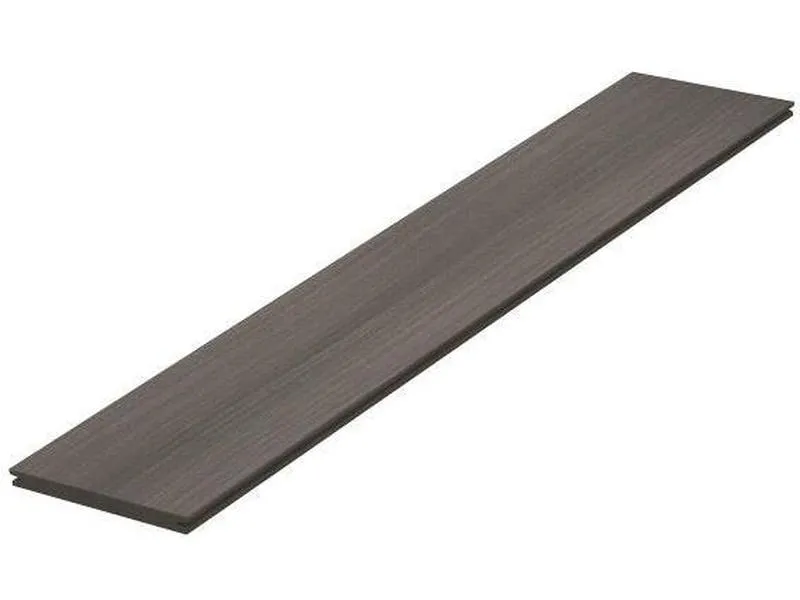 Terrassebord 16x193mm 4,0m grå kompositt