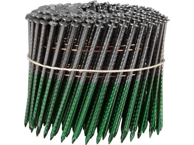 ESSVE 777876 maskinspiker coil hugget trådbånd 15grader 2,1 x 90mm trådbåndet passer til alle standardverktøy for spiker 800stk
