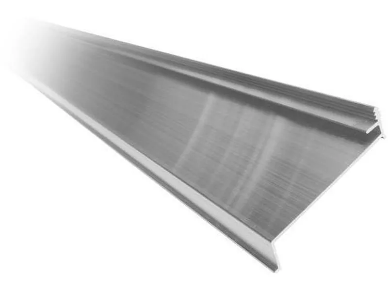 Vannbordbeslag aluminium 5311 2,50 sort Sørbø
