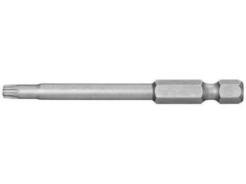Facom ex.627 bits 1/4 torx t27 70mm for torx®-skruer med riller stift og en lengde på