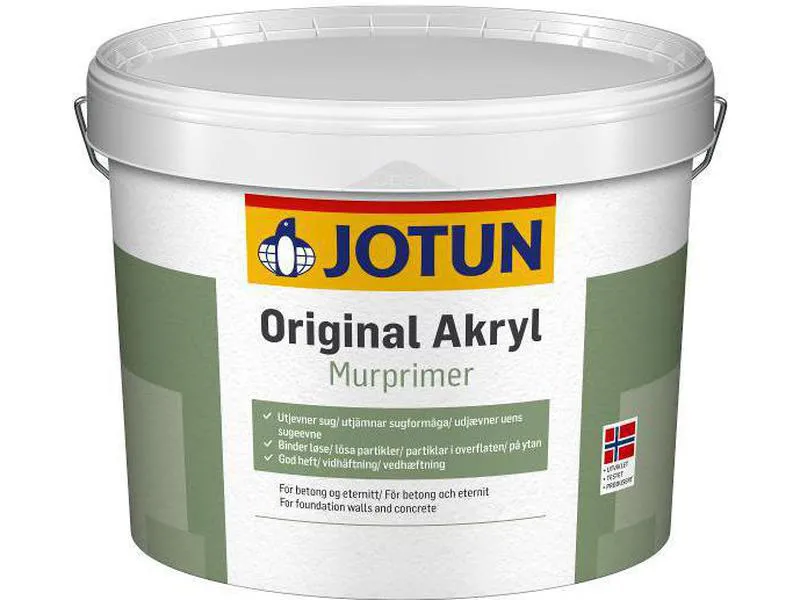 Murprimer original akryl 10L Jotun