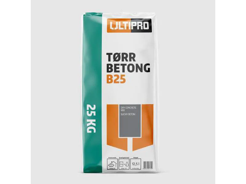 ULTIPRO B25 tørrbetong (25 kg)
