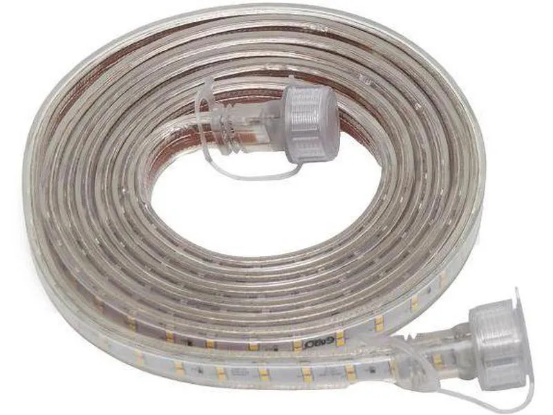 Garo elflex 110063 led-kabel 230volt 25m 15000lm profesjonell plug-in belysning led for byggeplasser korridorer stillas og