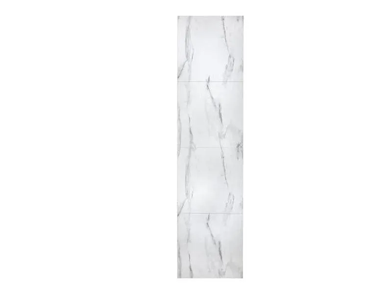 Baderomspanel hvit marmor 60x60 s 10,2mm pla=1,488m2 BerryAlloc