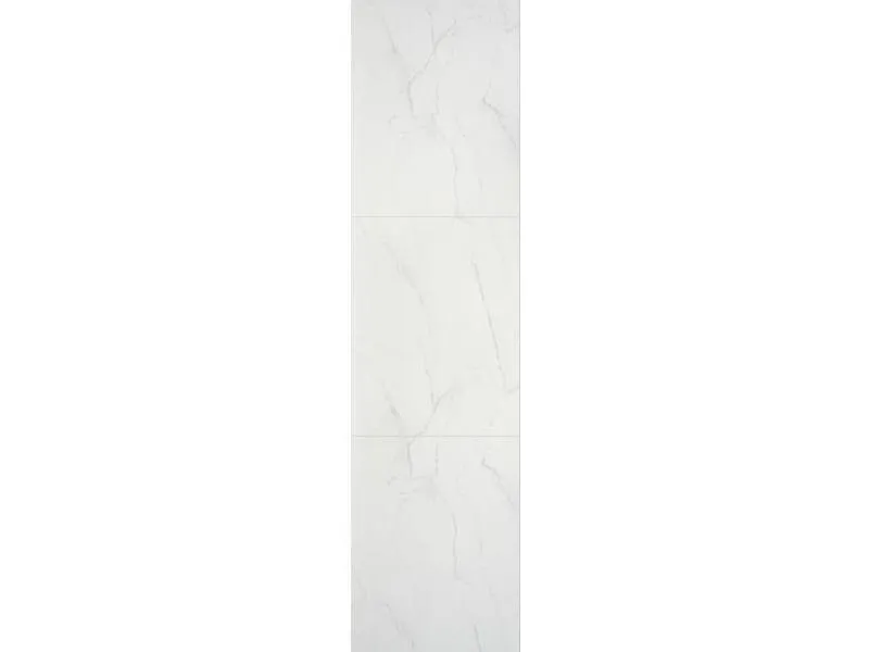 Baderomspanel 2487-m6080s bianco marble Fibo