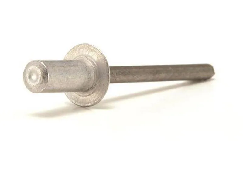 Ejot 69967 popnagel ad sb 4 x 12,5mm pop-nagel med kulehode og splint av stål utmerkede tetningsegenskaper stor radiell